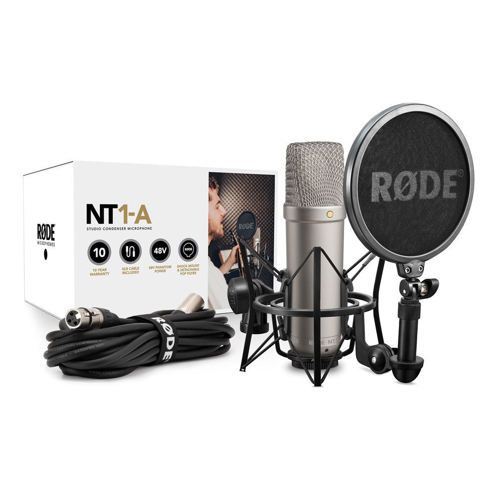 RODE NT1-A コンデンサーマイク ショックマウント - レコーディング/PA機器