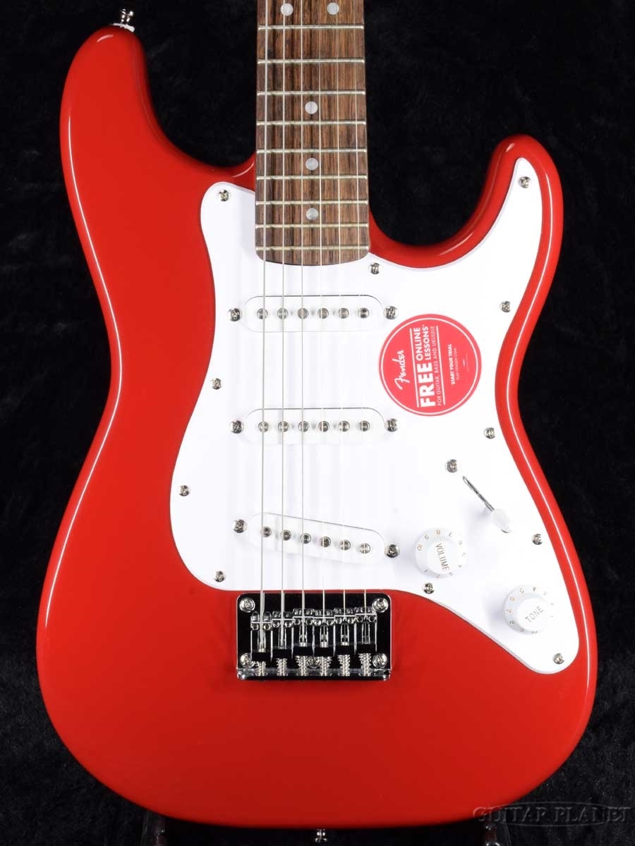 Fender miniストラトキャスター 赤 Amazon | Squier by Fender Mini Stratocaster エレキギター