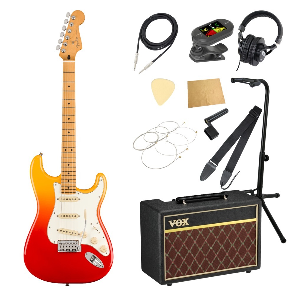 Fender フェンダー Player Plus Stratocaster TQS エレキギター VOX