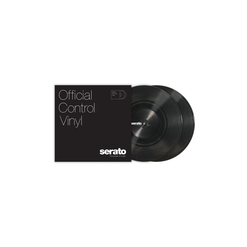 Serato 10 Serato Control Vinyl [Black] 2枚組 セラート コントロール