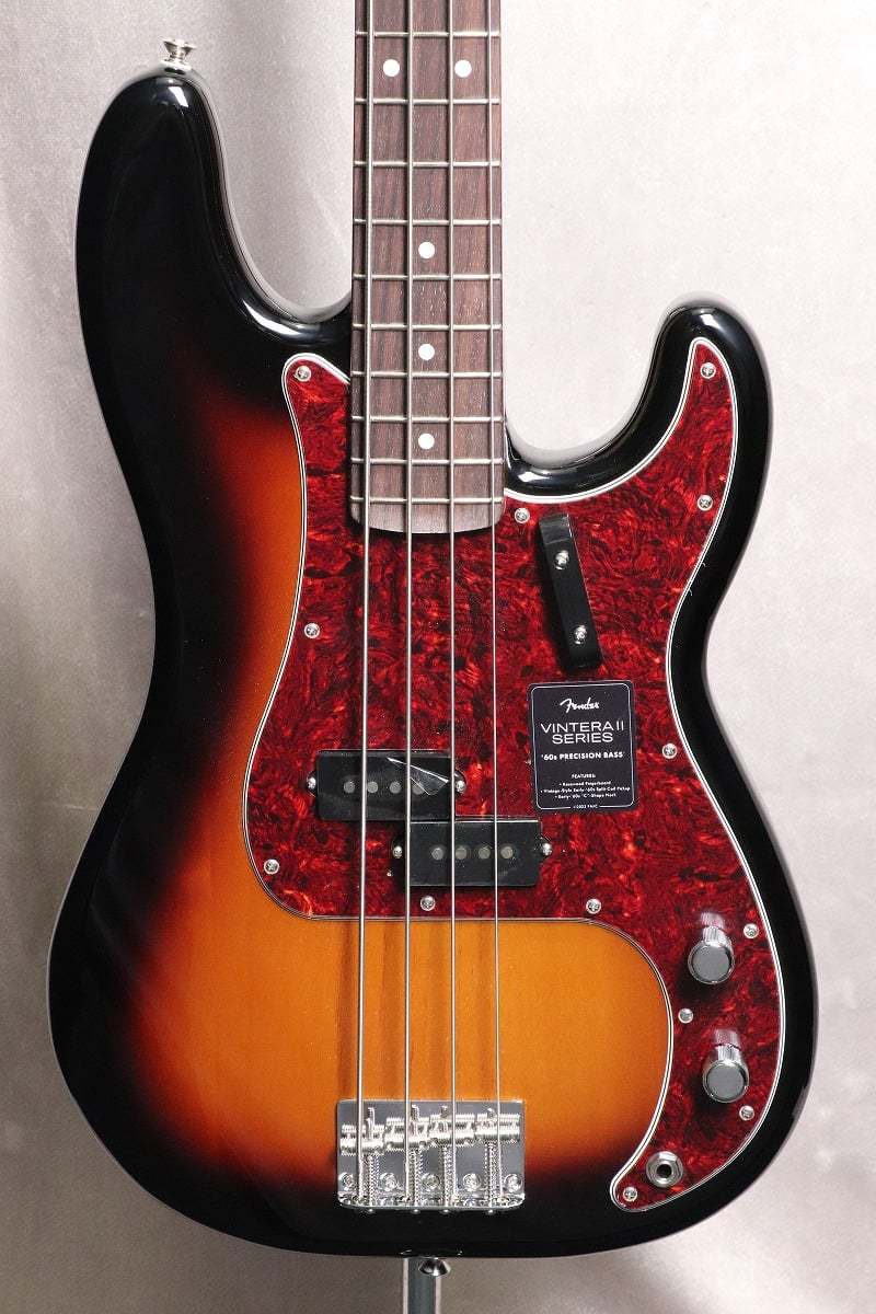 Fender Vintera II 60s Precision Bass Rosewood Fingerboard 3-Color