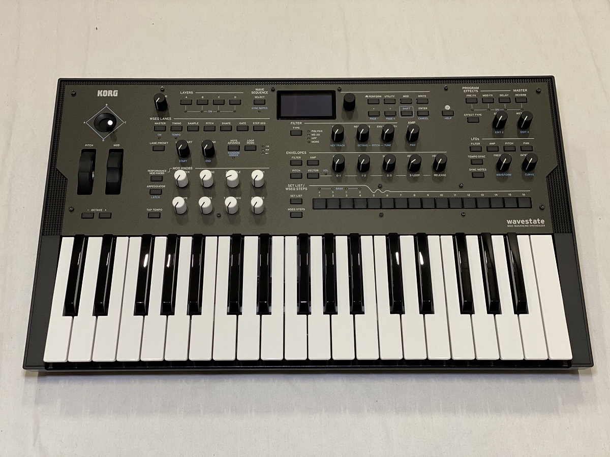 KORG wavestate ウェーブ・シーケンス・シンセサイザー【WEBSHOP