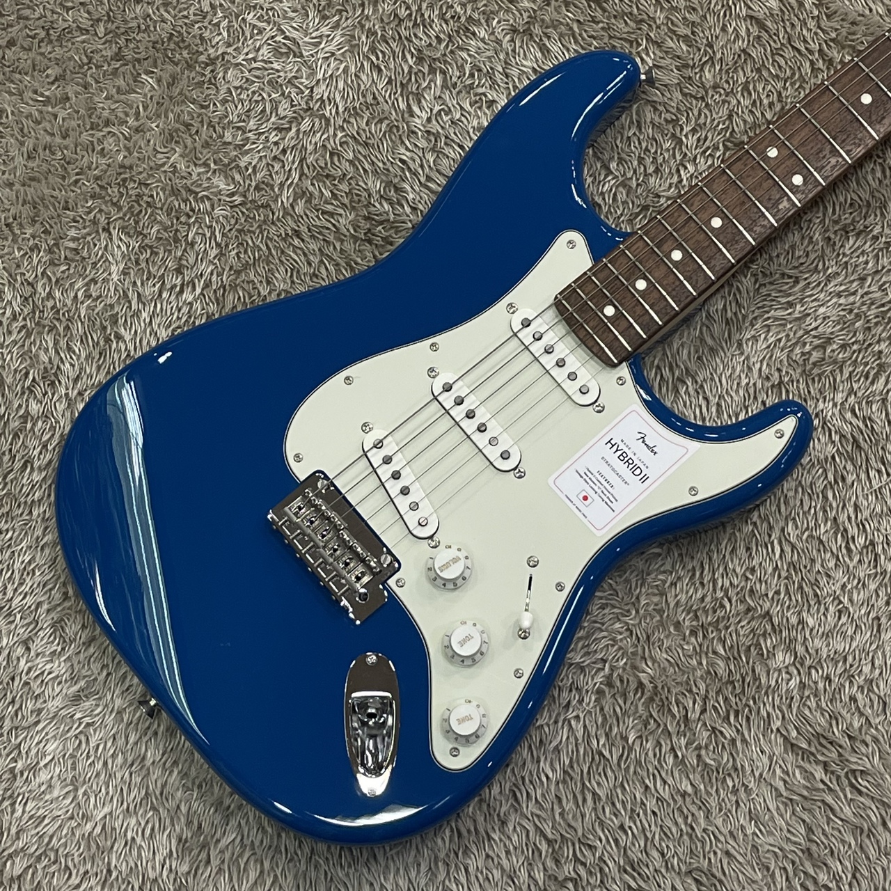 Fender Made in Japan Hybrid II Stratocaster Forest Blue / Rosewood