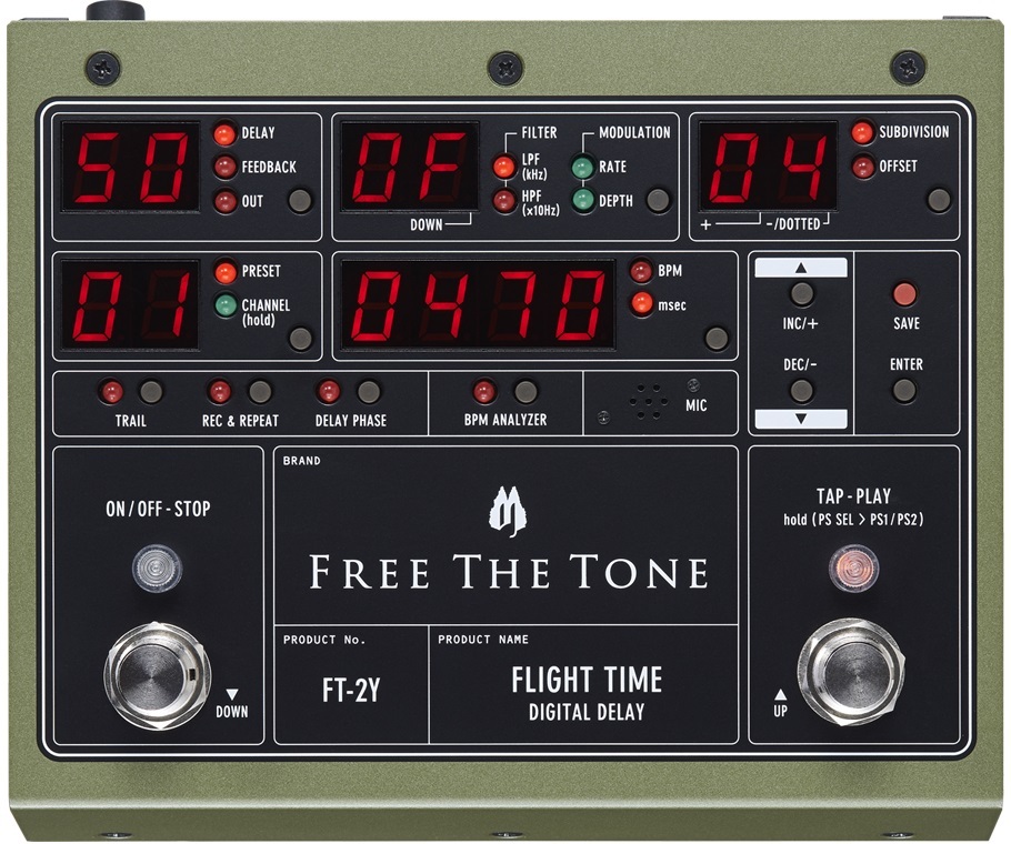 Free The Tone FLIGHT TIME FT-2Y《ディレイ》【WEBショップ限定 ...