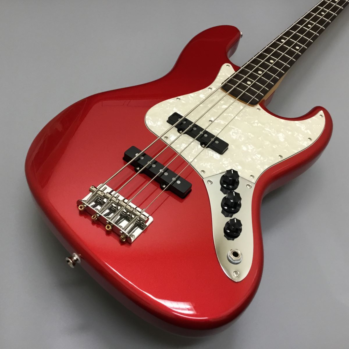 HISTORY HJB-Standard MRD Metallic Red 国産エレキベース 日本製