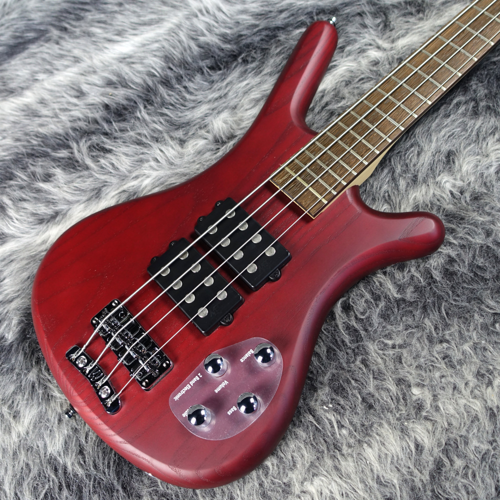 Warwick Corvette 
 4Strings Burgundy Red Transparent Satin【B級