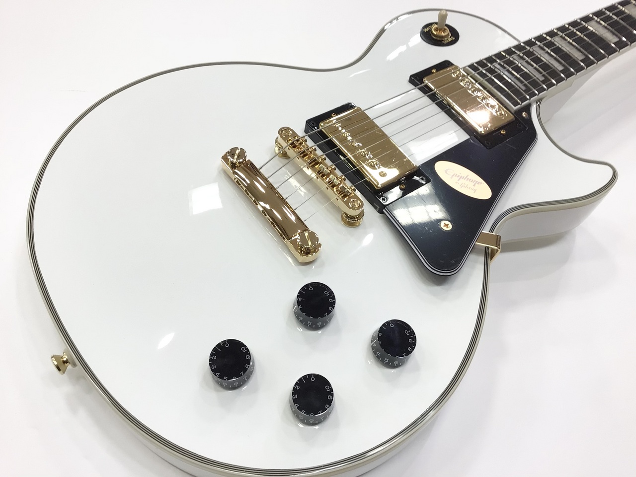 Epiphone Les Paul Custom / Alpine White（新品/送料無料）【楽器検索