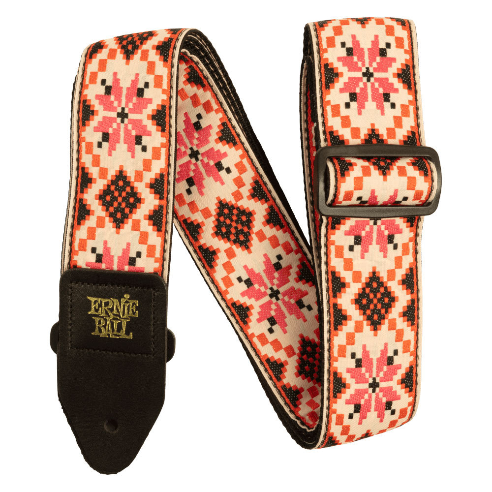 ERNIE BALL P05337 JACQUARD STRAP Cinnamon Needlepoint ギターストラップ （新品）【楽器検索デジマート】