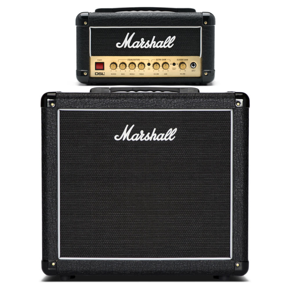 Marshall マーシャル DSL1H ＆ MX112 ギターアンプ スタックセット