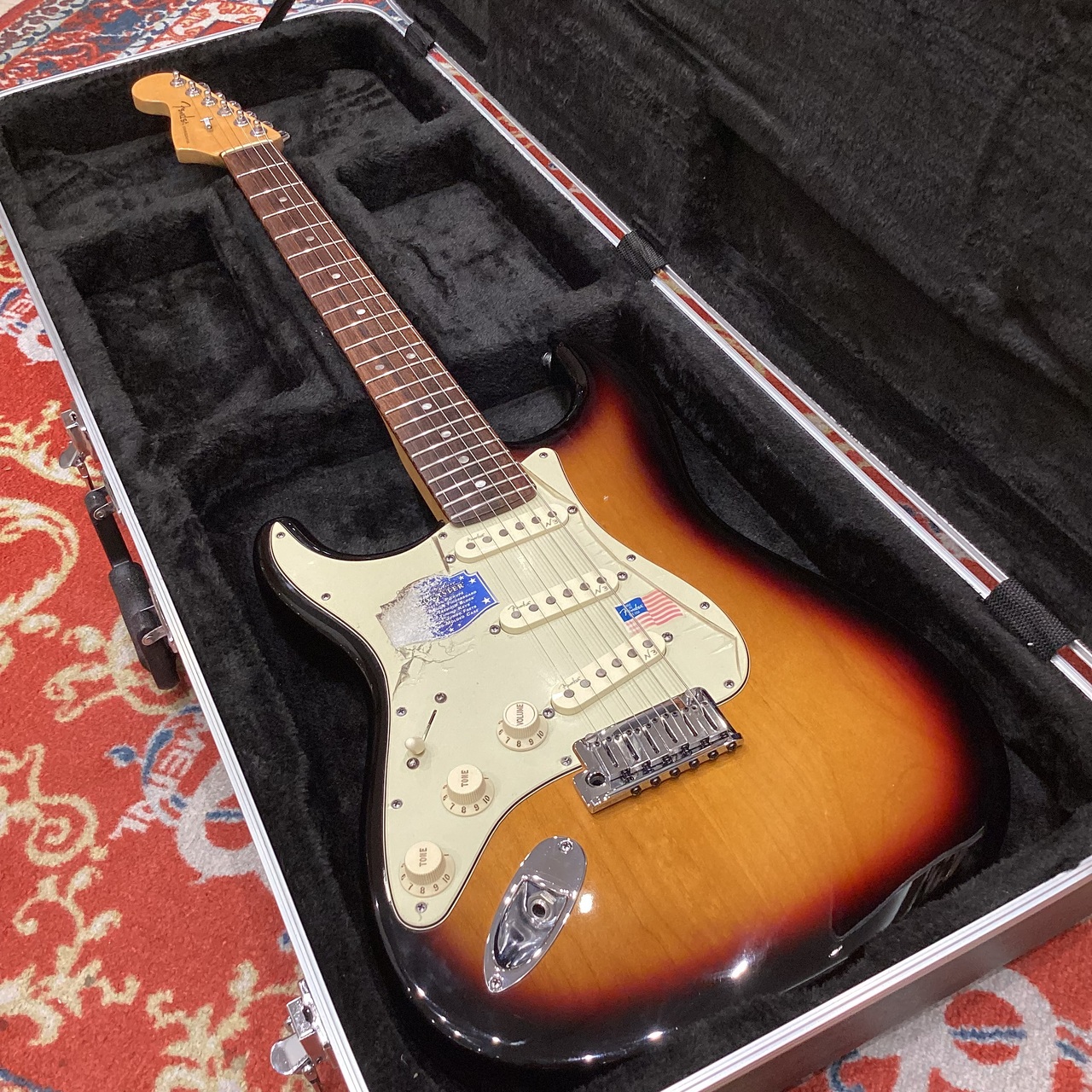 Fender American Deluxe Stratocaster 3 Tone Sunburst 【現物写真