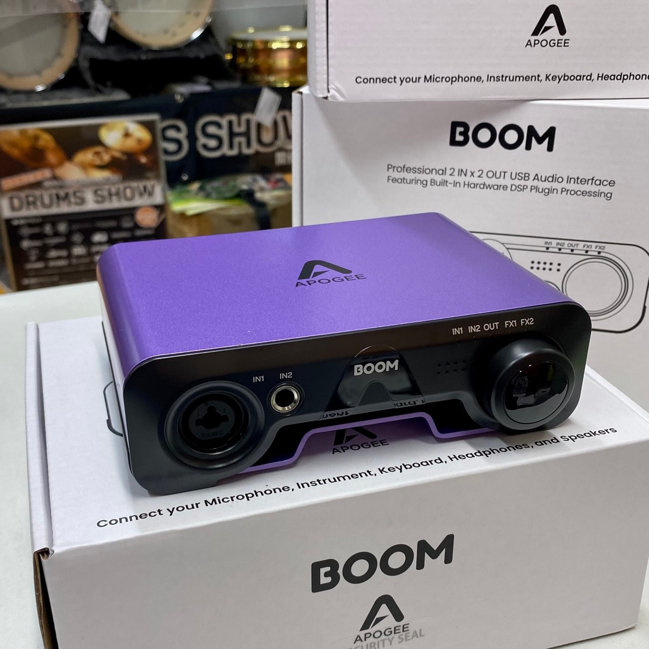 優れた品質 Apogee APOGEE 新品 BOOM USB BOOM Type-Cオーディオ