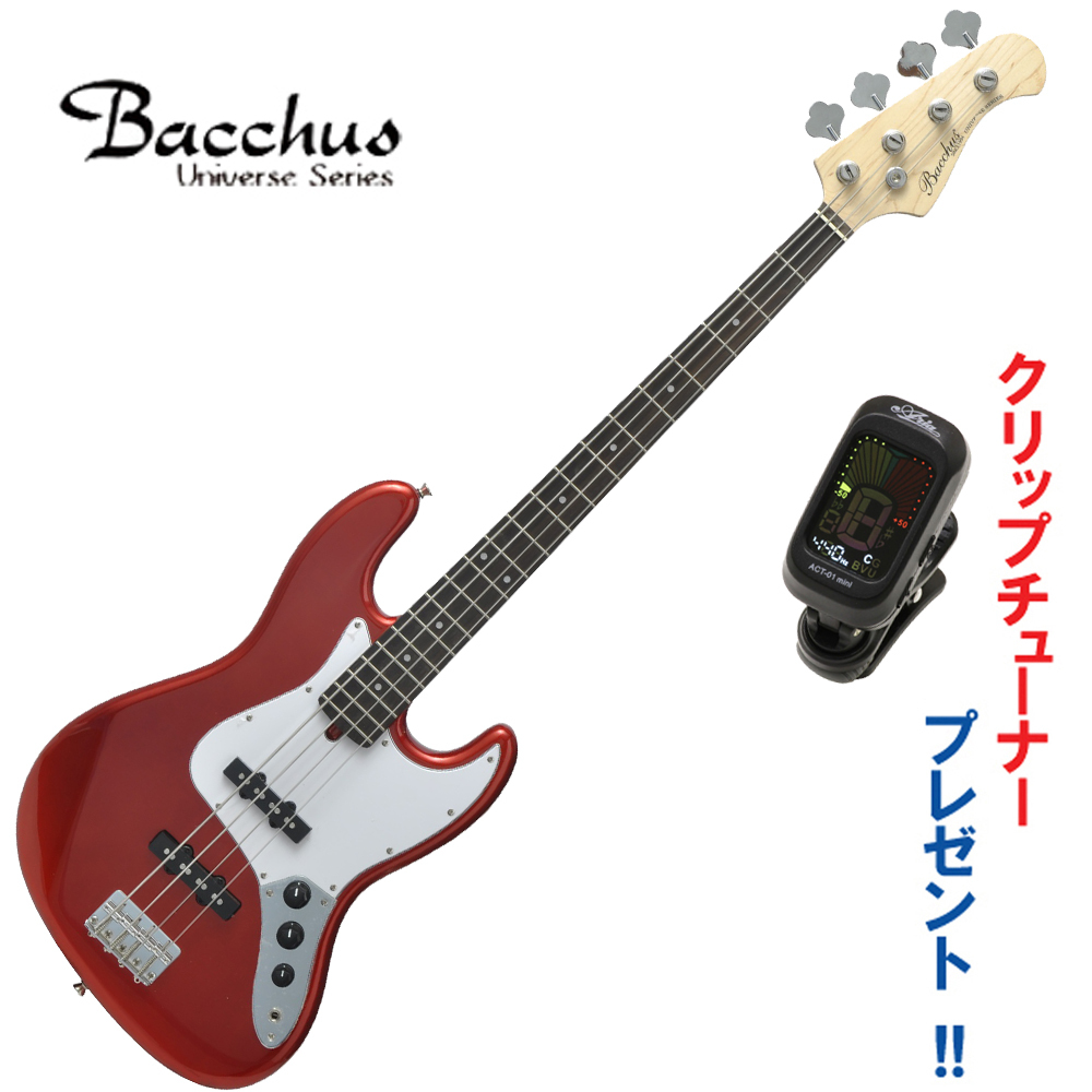 Bacchus】BJB-1R 鼈甲 3TS バッカス 4弦ジャズベース - ベース