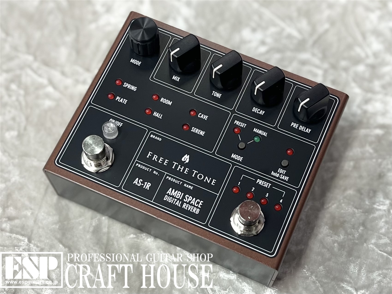 Free The Tone AMBI SPACE / AS-1R【DIGITAL REVERB】（新品/送料無料