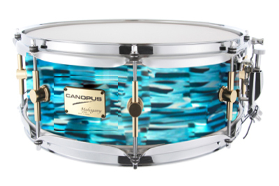 canopus Mahogany 6.5x14 SD Turquoise Oyster（新品/送料無料）【楽器