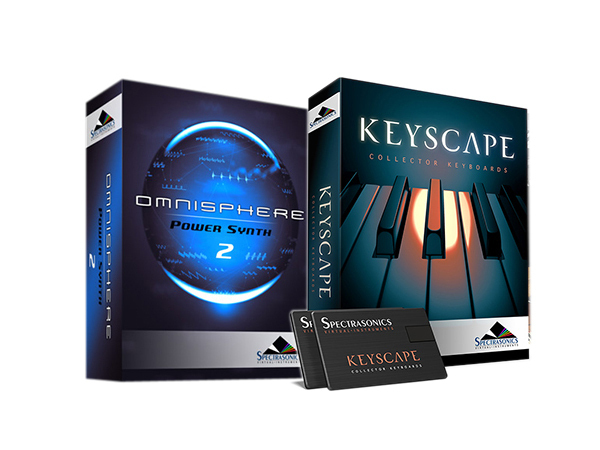 SPECTRASONICS Keyscape × Omnisphere 2 (USB Drive) セット 【台数限定特価 】【ローン分割手数料0%(12回まで)（新品特価/送料無料）【楽器検索デジマート】