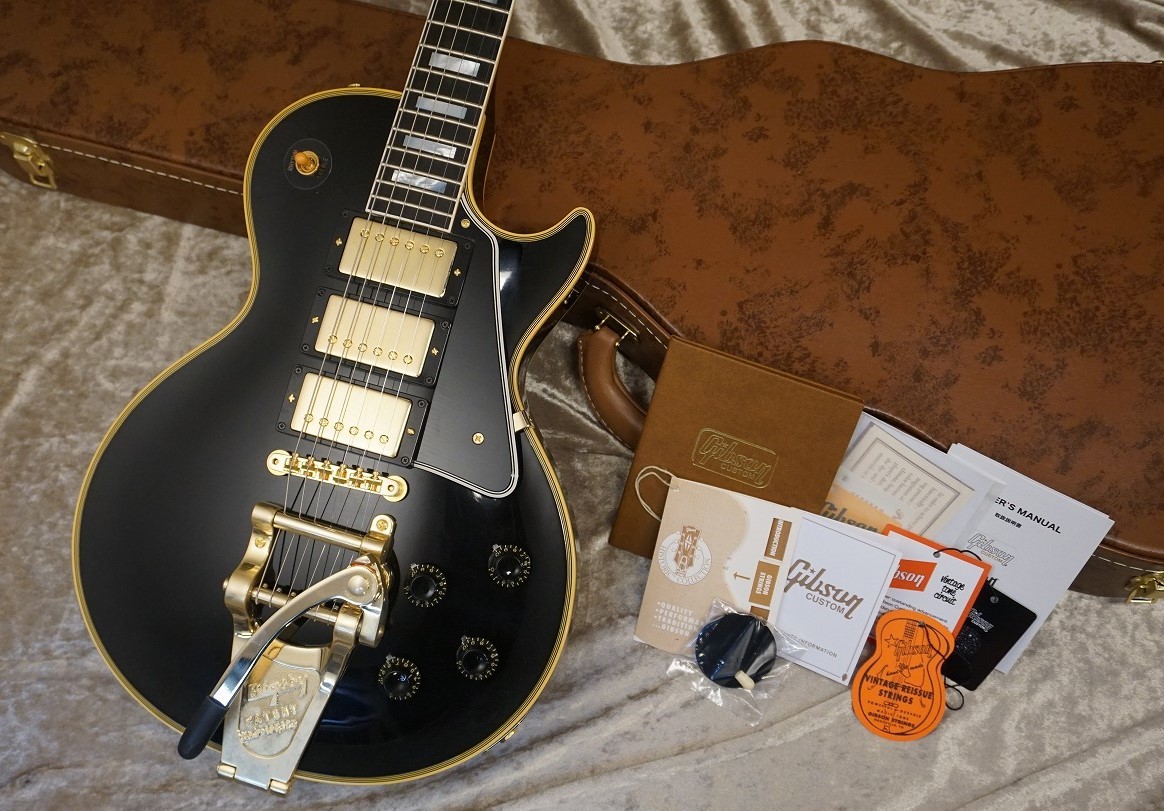 Gibson Custom Shop 1957 Les Paul Custom Reissue 3PU Bigsby 