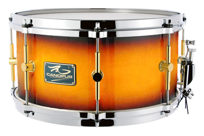 The Maple 8x14 Snare Drum Tobacco Burst LQ-
