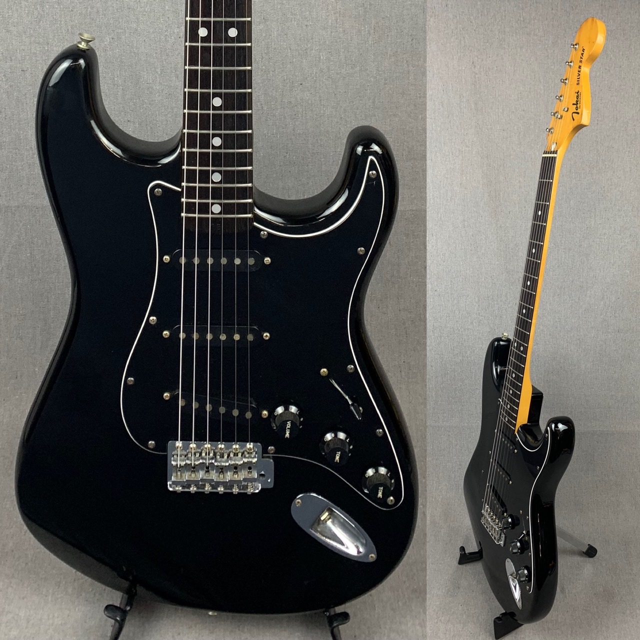 レア？！☆ Tokai ストラトキャスター stratcaster ブラック黒 - 通販