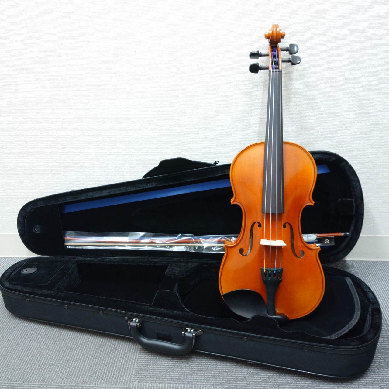スズキ バイオリン 分数 10分の1 ＋肩当て ヴァイオリン-