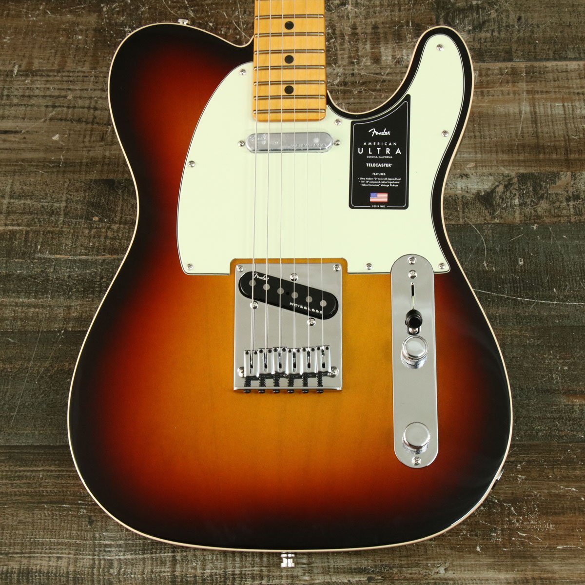 Fender American Ultra Telecaster Maple Fingerboard Ultraburst