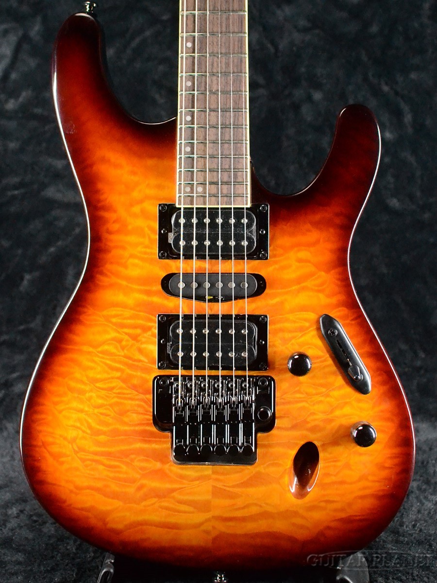 Ibanez S670QM -DEB(Dragon Eye Burst)-（新品/送料無料）【楽器検索