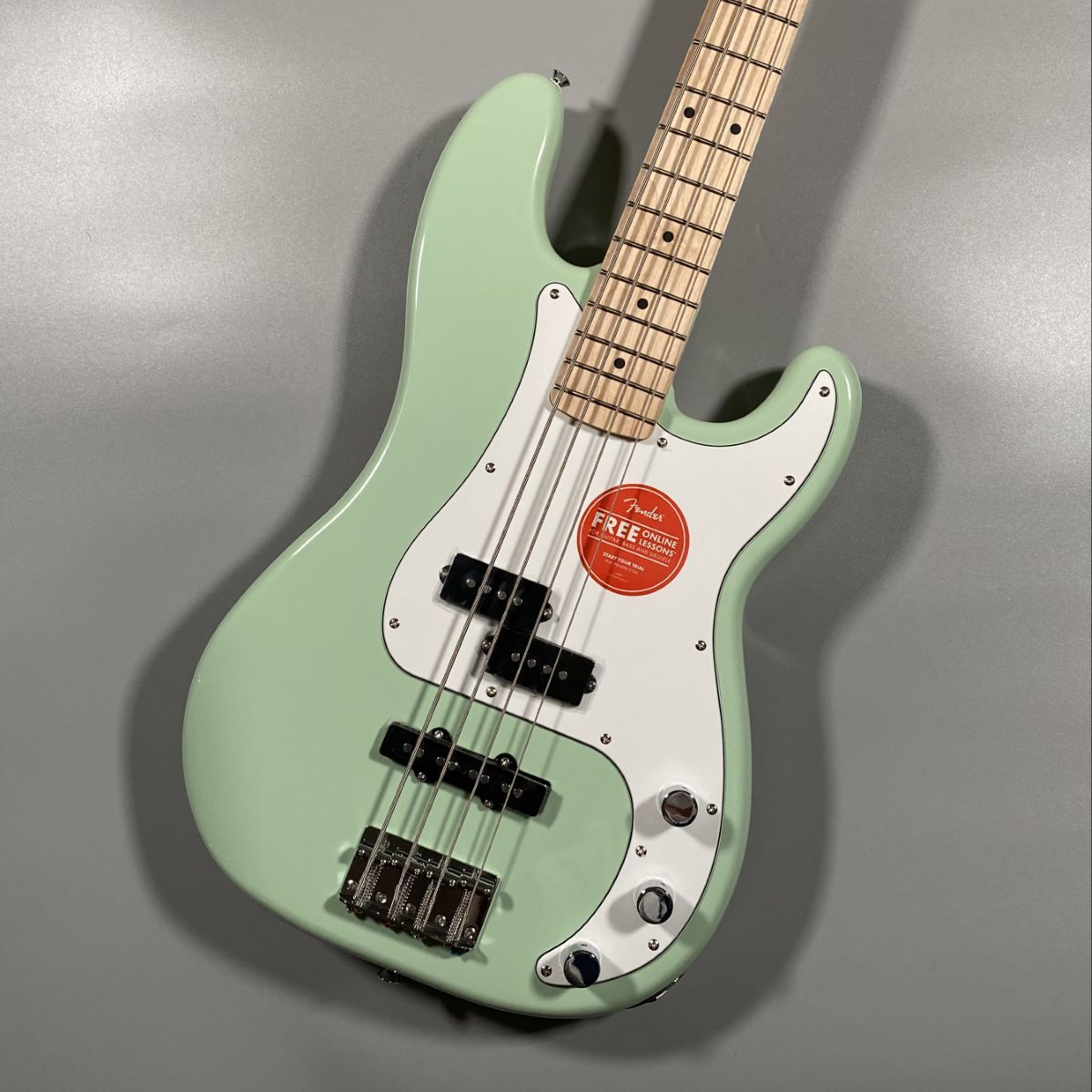 Squier by Fender FSR Affinity Series Precision Bass PJ Surf Green
