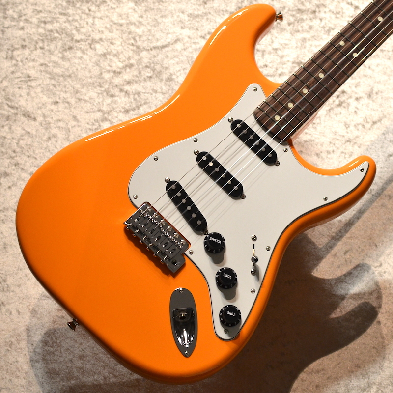 orange ギター ストラトキャスター オレンジ色