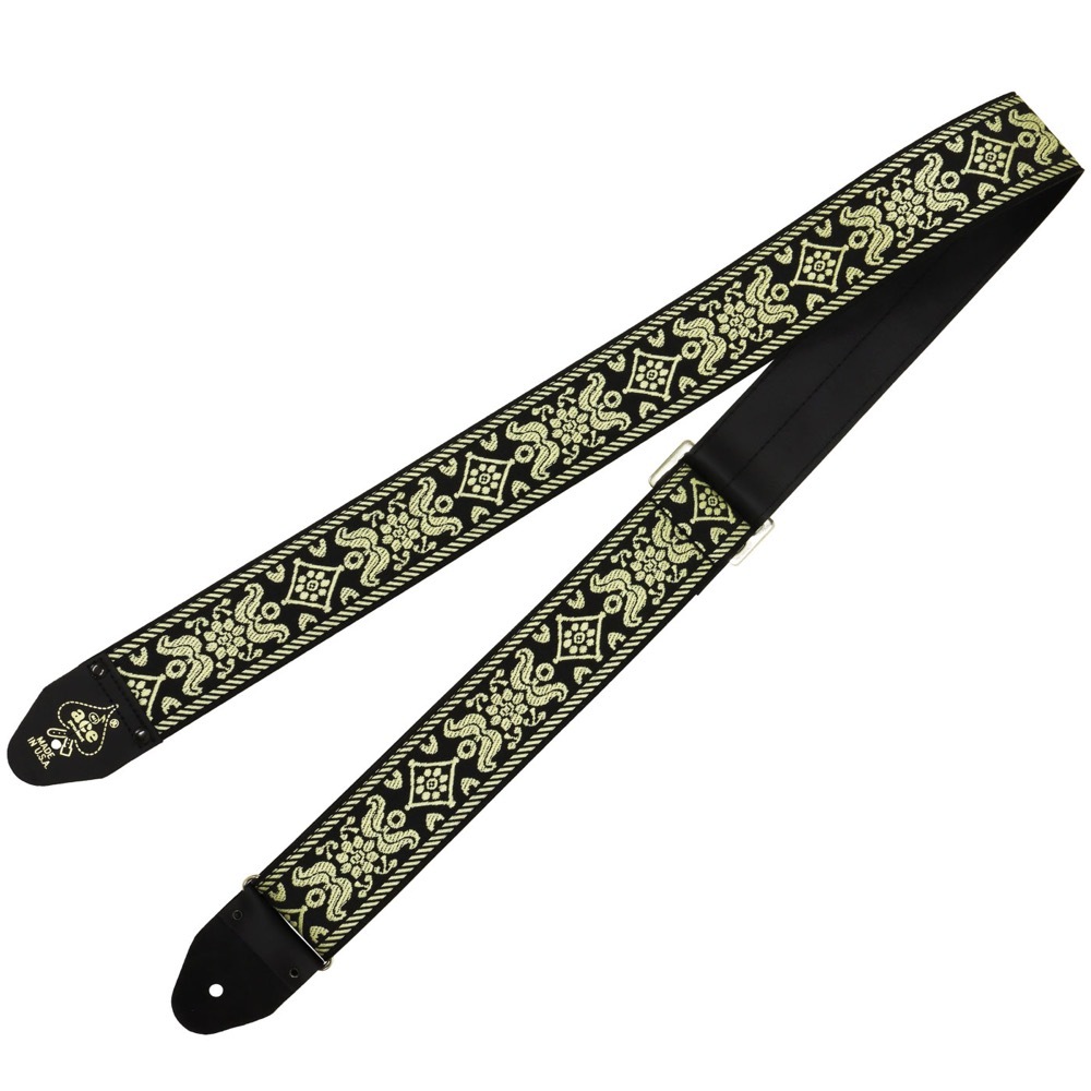 D'Andrea Ace Guitar Straps ACE-7 Old Gold ギターストラップ（新品/送料無料）【楽器検索デジマート】