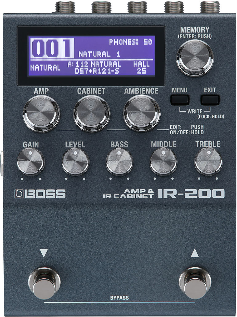 BOSS IR-200 AMP\u0026CABINET PROCESSOR | gulatilaw.com