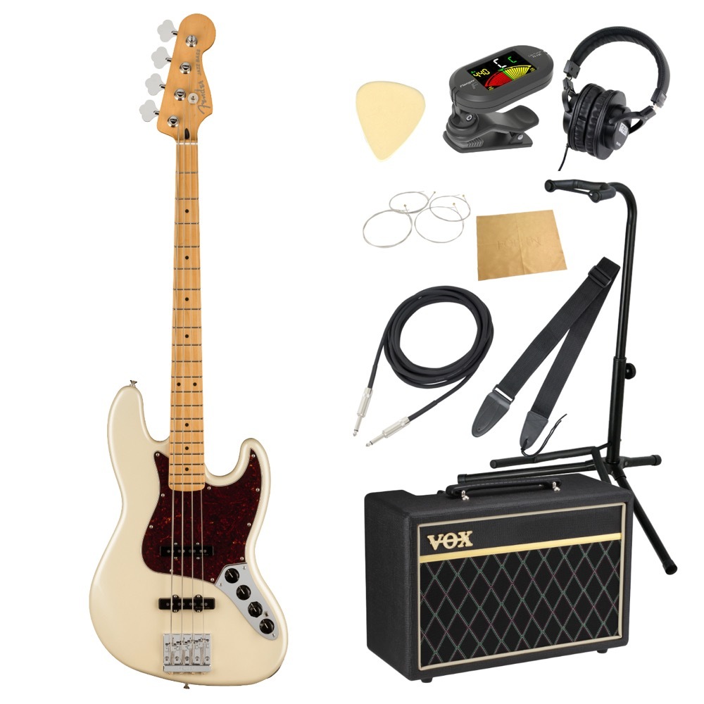 Fender フェンダー Player Plus Jazz Bass OLP エレキベース VOXアンプ