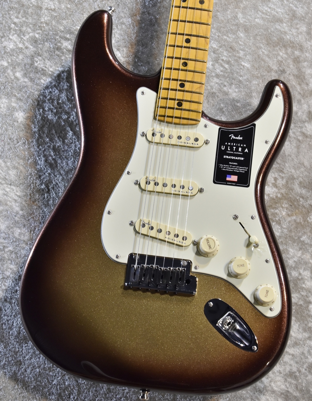 Fender AMERICAN ULTRA STRATOCASTER Mocha Burst #US2101067639【3.63