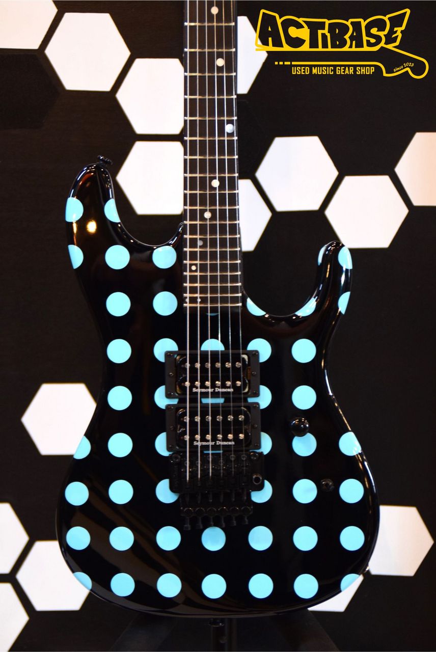 KRAMER Nightswan Black with Blue Polka Dot（中古）【楽器検索