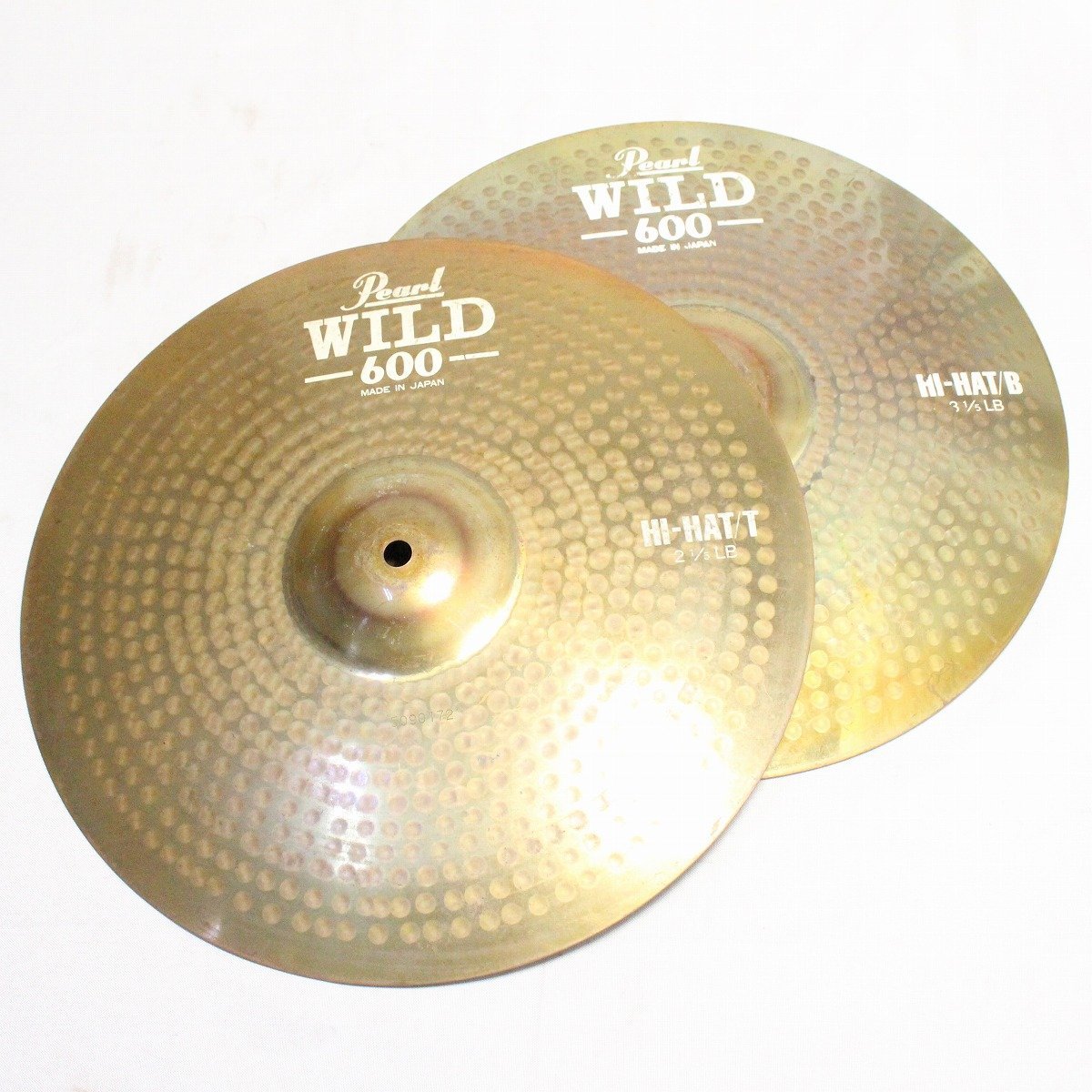 Pearl WILD600 14インチ HIHAT 960/1326g パール ハイハット