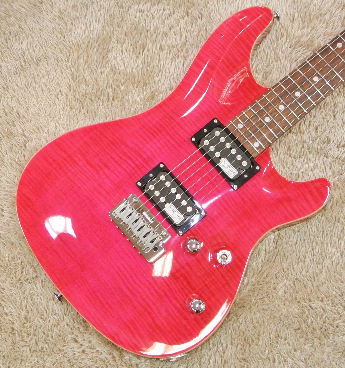 SCHECTER RJ-1-24-VTR / PINK【アウトレット特価】【生産完了モデル