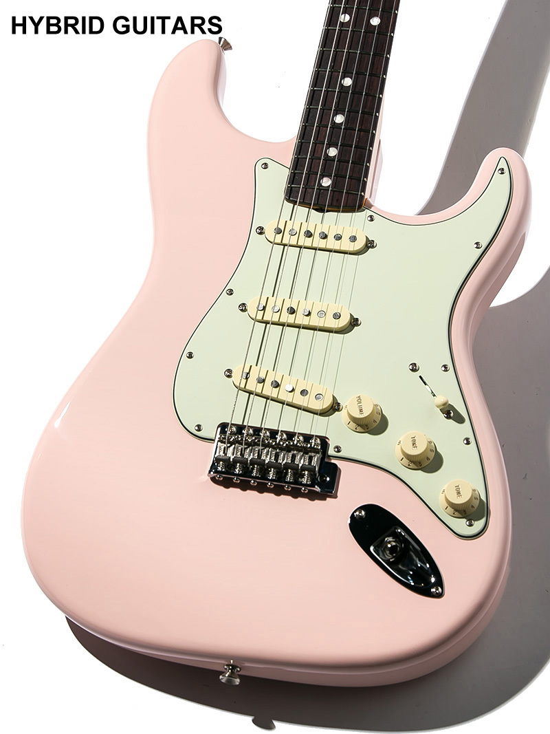 新作 Fender ストラトキャスター エレキギター シェルピンク ギター