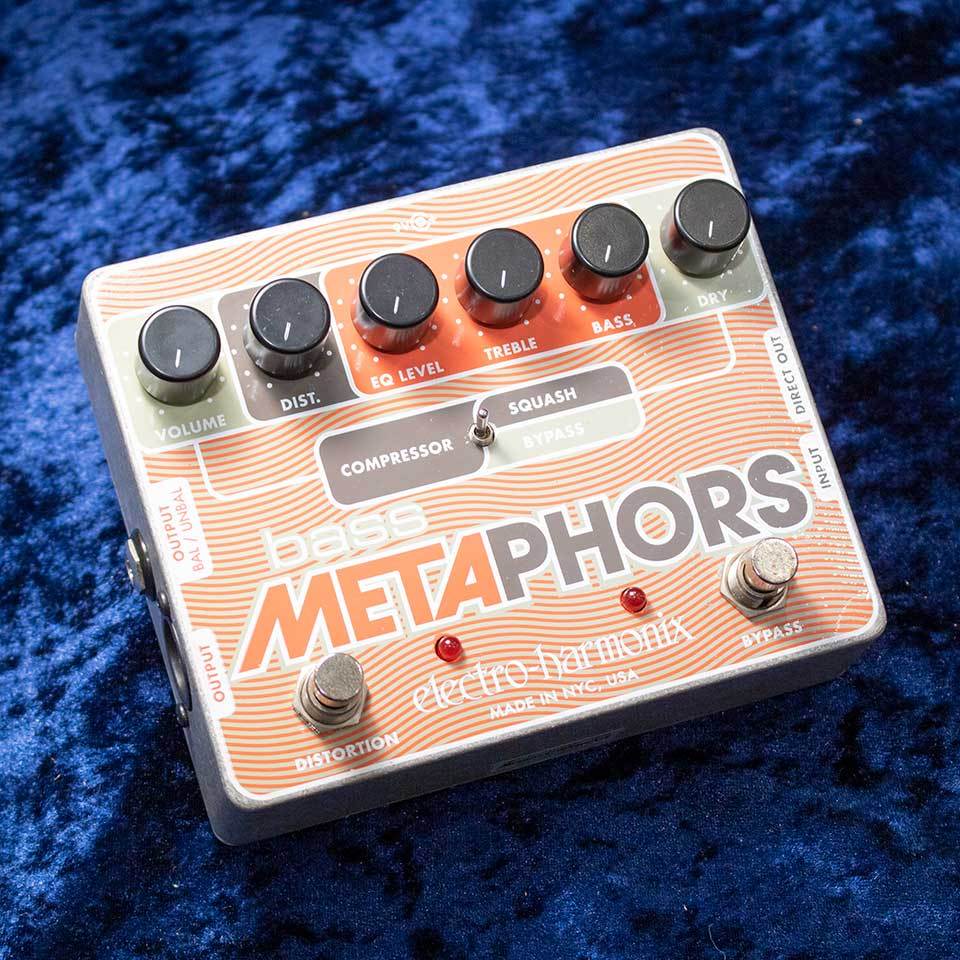 bass METAPHORS ベースプリアンプ　ディストーション　コンプレッサー