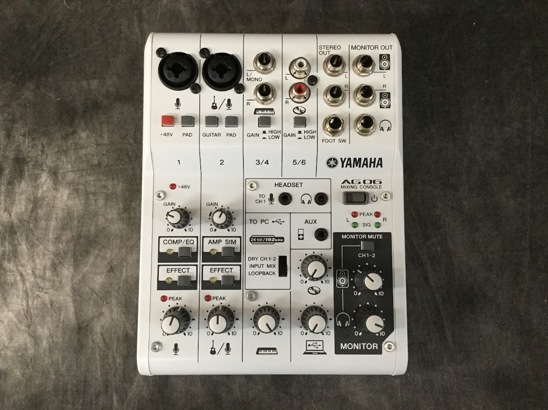 送料込 新品 YAMAHA AG06