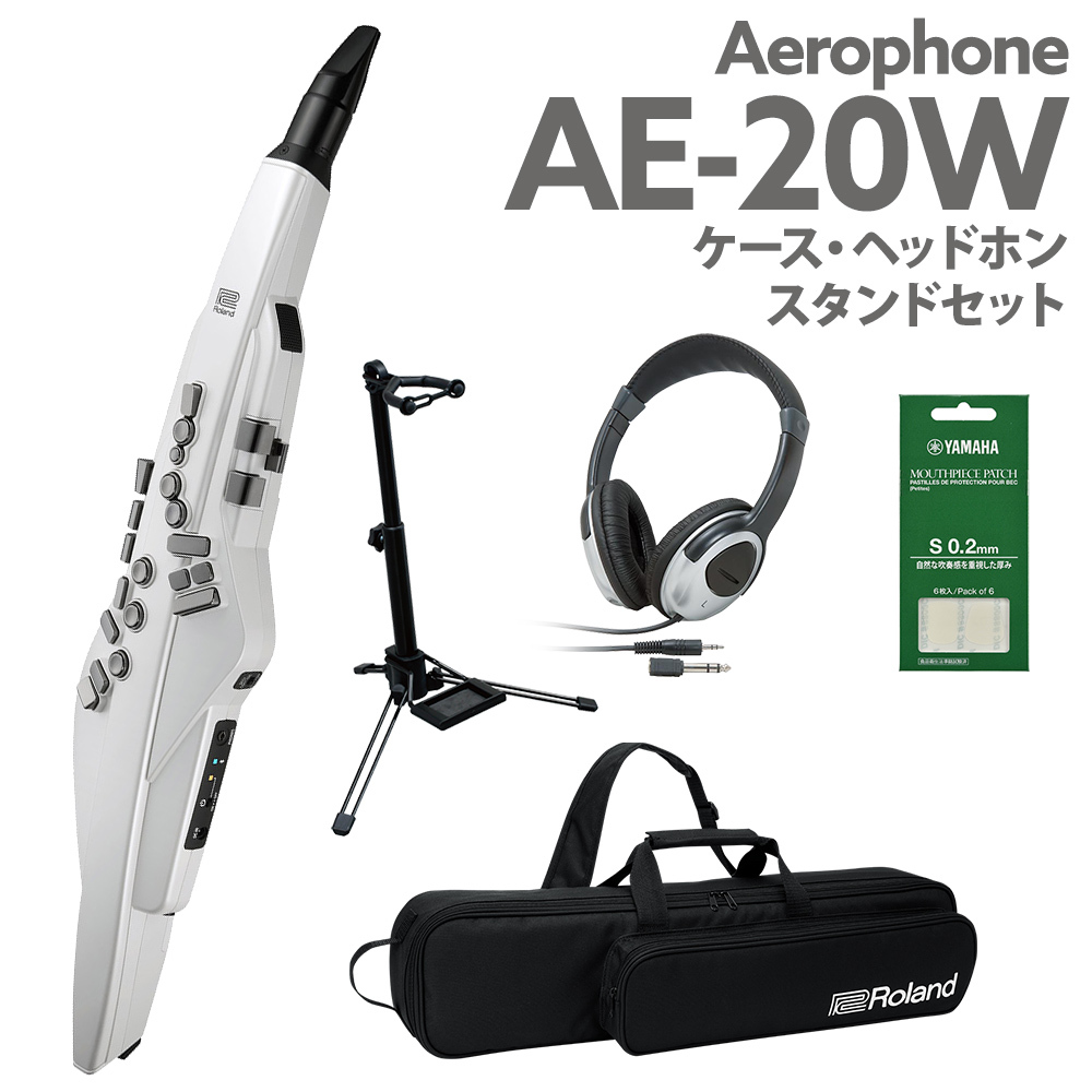 Roland AE-20W ケース ヘッドホン 専用スタンドセット エアロフォン