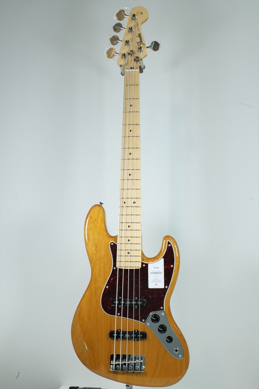 Fender Made in Japan Hybrid II Jazz Bass V, Maple Fingerboard