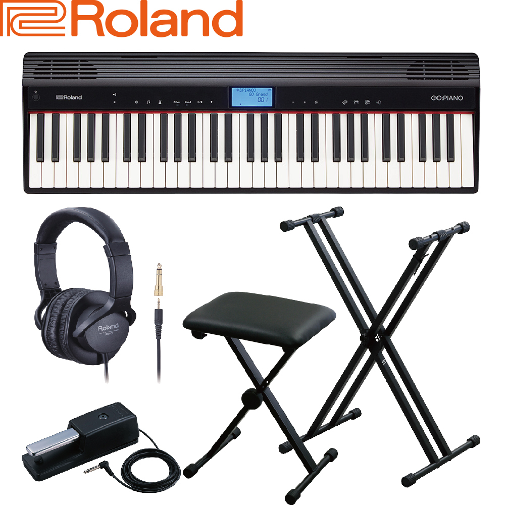 Roland GO:PIANO GO-61P バリューセット【スタンド・ベンチ・ダンパー