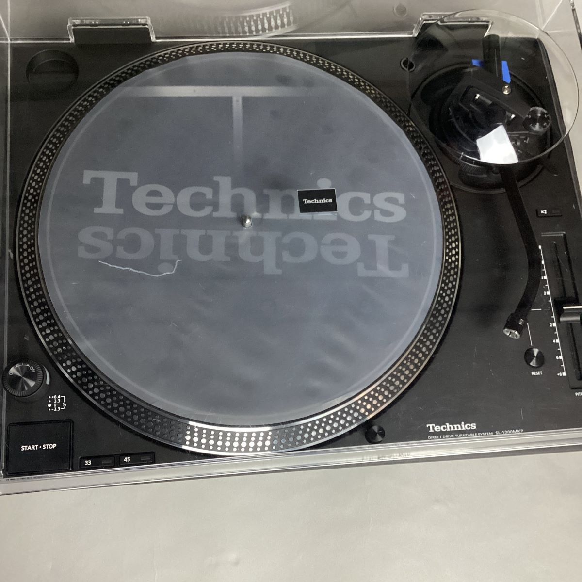 Technics 【ブラックフライデー】SL-1200MK7-K (ブラック)【展示品特価