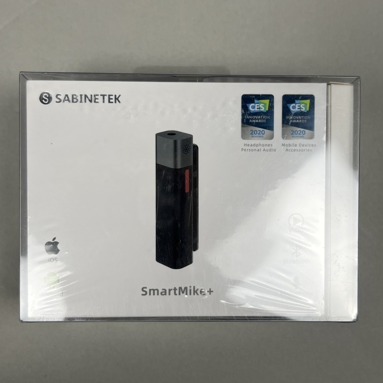 Sabinetek スマートマイク [2個セット] 3.5mmケーブル 付 Bluetooth ...