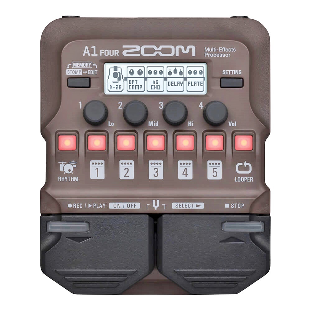 ZOOM  A1 FOUR Multi-Effects Processor