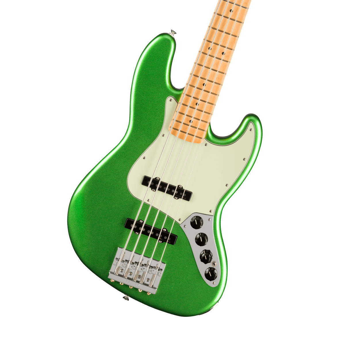 mezelf Meter opener Fender Player Plus Jazz Bass V Maple Fingerboard Cosmic Jade フェンダー 【WEBSHOP 】（新品/送料無料）【楽器検索デジマート】
