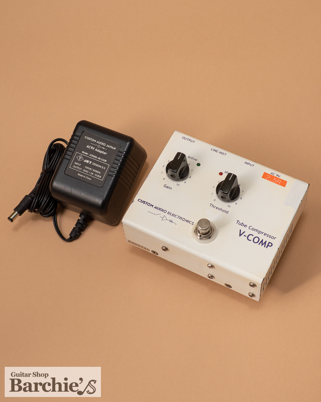 【完動品】CUSTOM AUDIO ELECTRONICS V-COMP（箱付） Custom Audio Electronics Tube Compressor V-COMP waxx mod