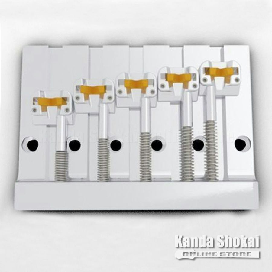 HIPSHOT Bass Bridge 5 String KickAss, Chrome（新品/送料無料