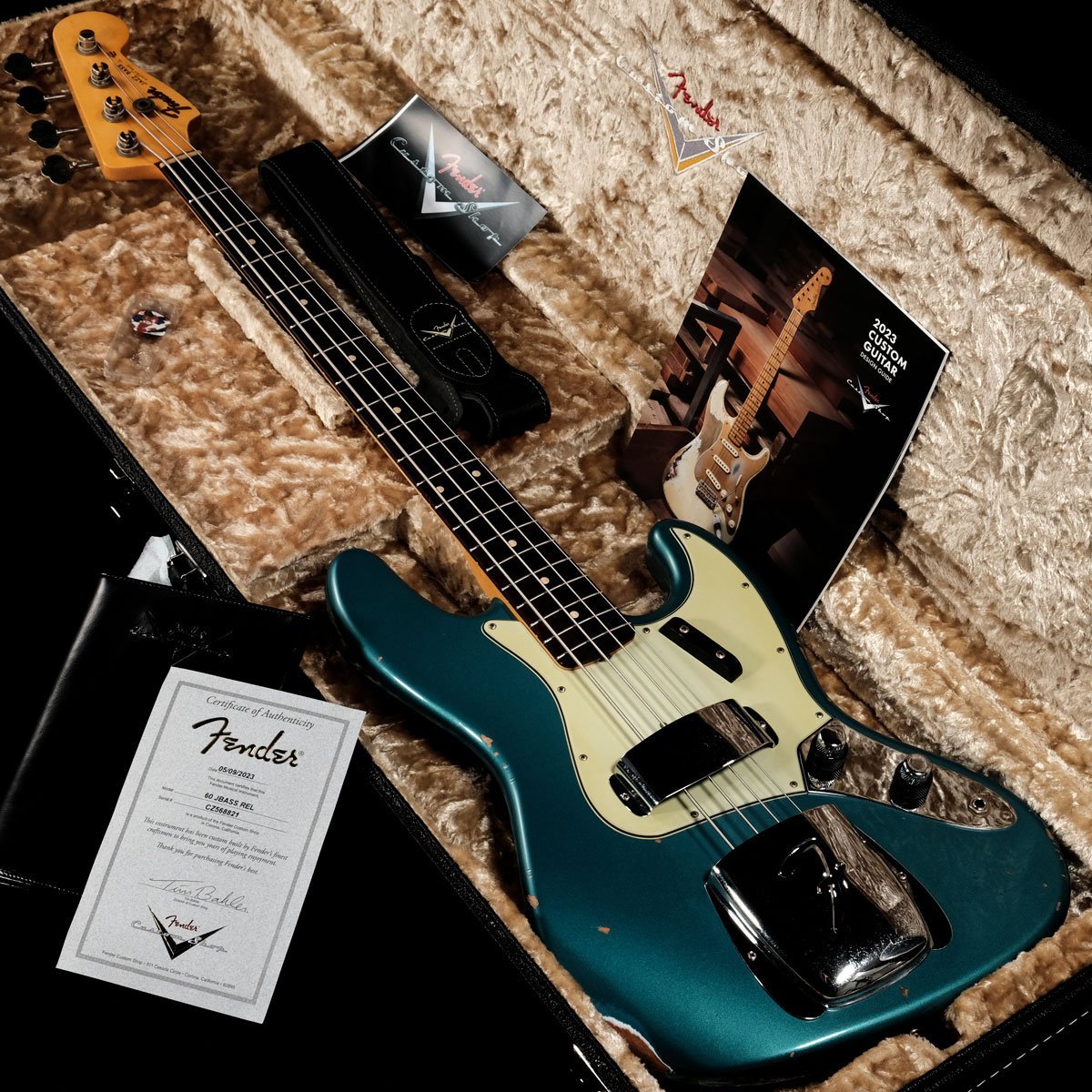 Fender Custom Shop Time Machine Series 60 Jazz Bass Relic Aged