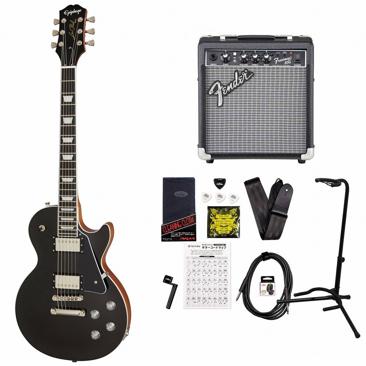 Epiphone Les Paul Modern Graphite Black エピフォン レスポール