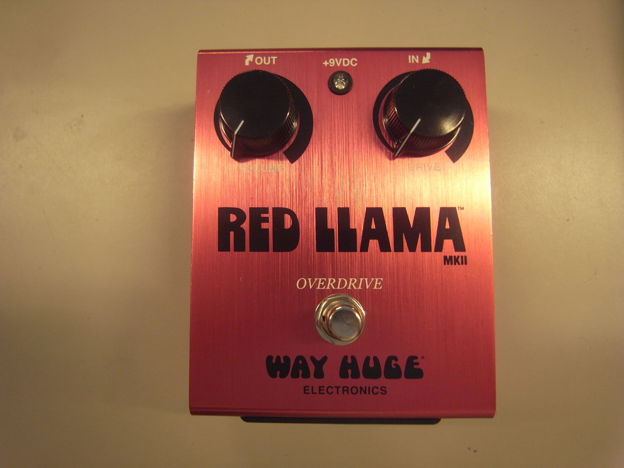 【ほぼ未使用品】Way huge Red llama mk2 【廃版】