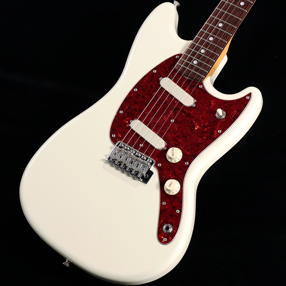 Fender Made in Japan CHAR MUSTANG Rosewood Olympic White[2.98kg